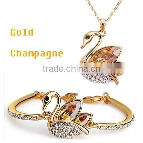 Cheap Crystal Diamond Necklace, Wholesale Costume Jewellery, European Fashion Jewellery photo-3