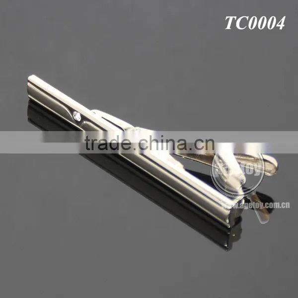 Men Style Multi Hundred Styles Simple Necktie Tie Clip Bar Pin Practical Blank Silver Metal Tie Bar Clips photo-5