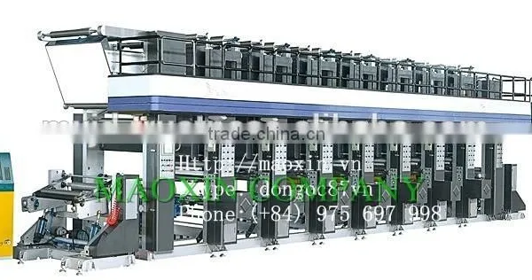 Shanghai Motor Control Automatic Electronic Six Color Plastic Printing Machine photo-3