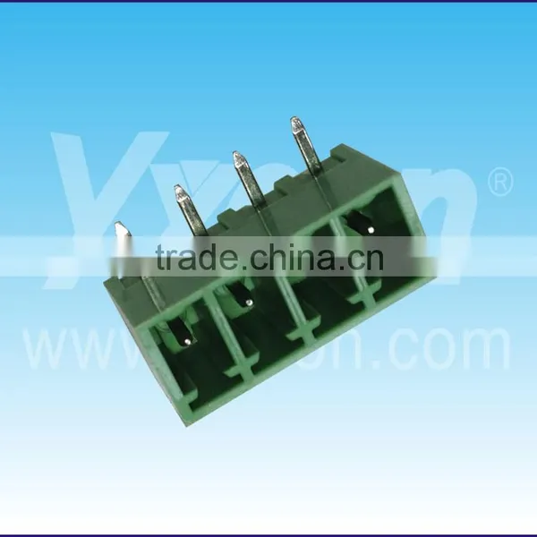 4pin Right Angle Green Color Wire to Board Connector Terminal Block photo-3