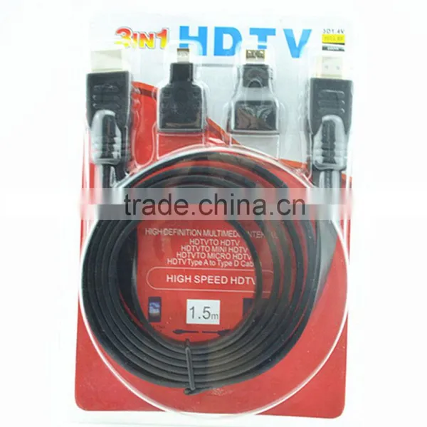 Factory Price Hdmi Component to Mini Micro Hdmi Displayport Supported 1080p 3d photo-6