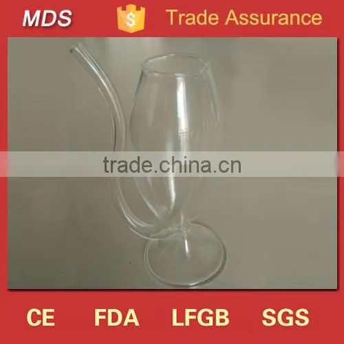 Novelty Gift Vampire Glass Cup Straw With Drinking Tube photo-2