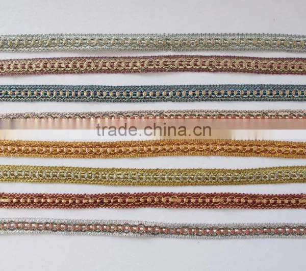 Wholesale Decorative Braids Gimp Trim for Curtain and Sofa