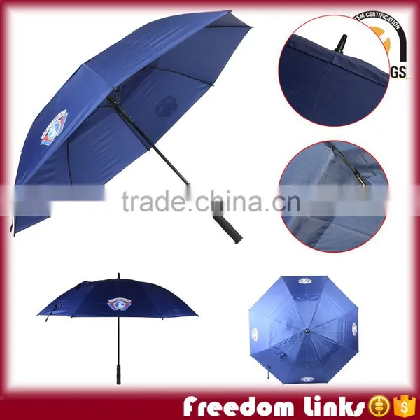 Double Canopy Air Umbrella Double Layer Windproof for Golf
