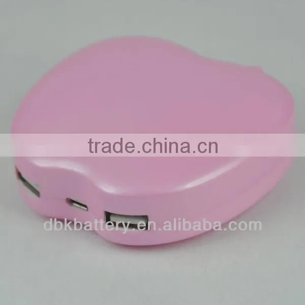 Hot Sale Power Bank With Apple Shape APOO 6400mAh