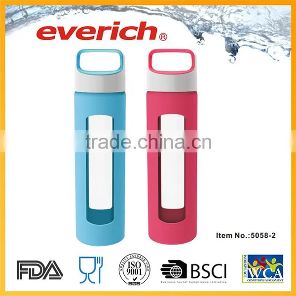 Keep Warm Glass Water Bottle With Silicone Sleeve photo-2