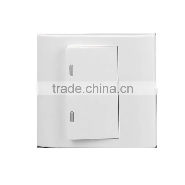 2 Gang Full-Flat Electric Wall 12v on off on Switch With Push Led Light photo-3