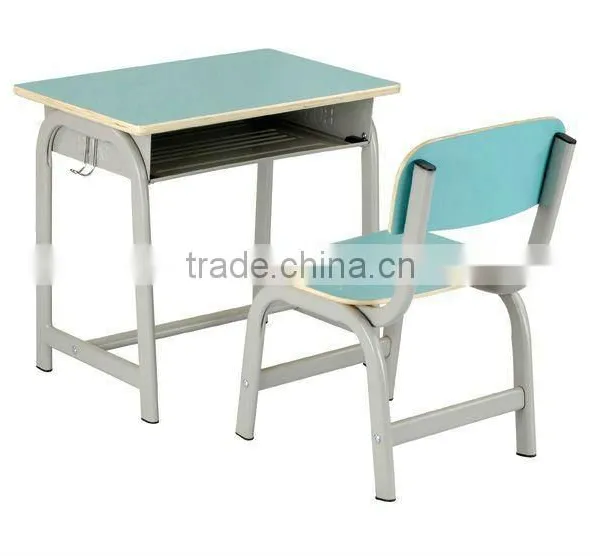metal kids student table and chair set