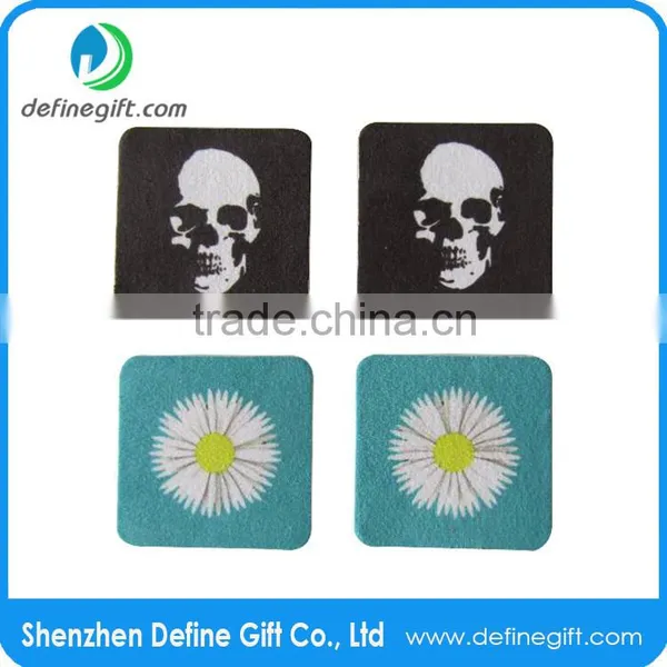 Mobile Phone Use Microfiber Material Cellphone Sticker Screen Cleaner