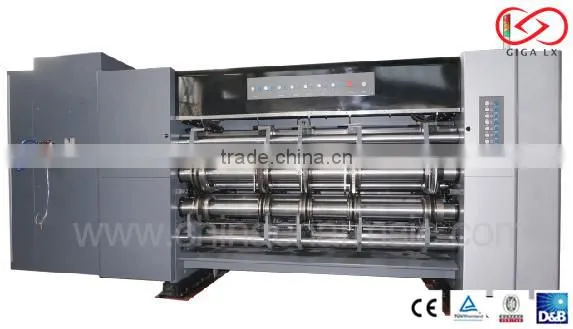GIGA LX-608CN Full Computerized High Speed Flexo Carton Box Making Machine Online With Folder Gluer photo-4