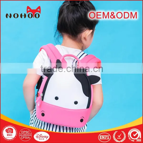 2016 New Kids Animal Cow Backpack Lightweight Kids Backpack Bag New Style School Bags photo-2