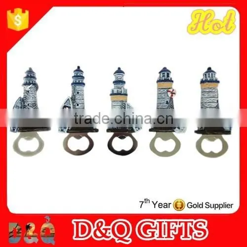 Custom Nautical Resin Lighthouse Souvenir Bottle Opener photo-2