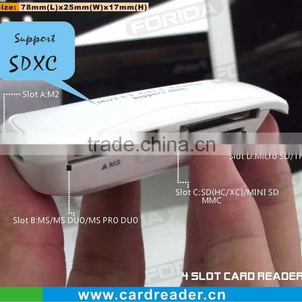 Forida Hot Selling Usb 2.0 Multi Card Reader photo-4