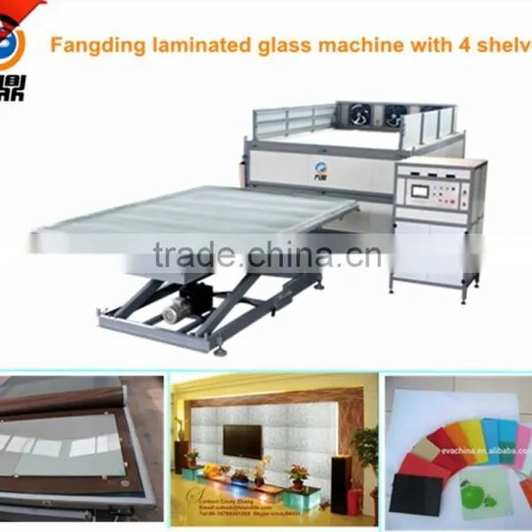 New Model FD-J-2-4 Eva Glass Laminating Machine CE Certified
