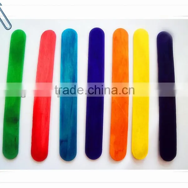 DIY Craft Printed Birch Wooden Popsicle Sticks for KID Quality Choice