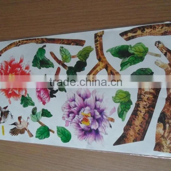 2014 Hot Sale Custom Removable 3d Wall Sticker,pvc Vinyl Removable Wall Sticker photo-3