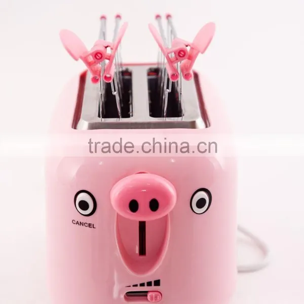 Pink Pig Shape Toaster,double Toaster Oven,toaster Machine photo-3