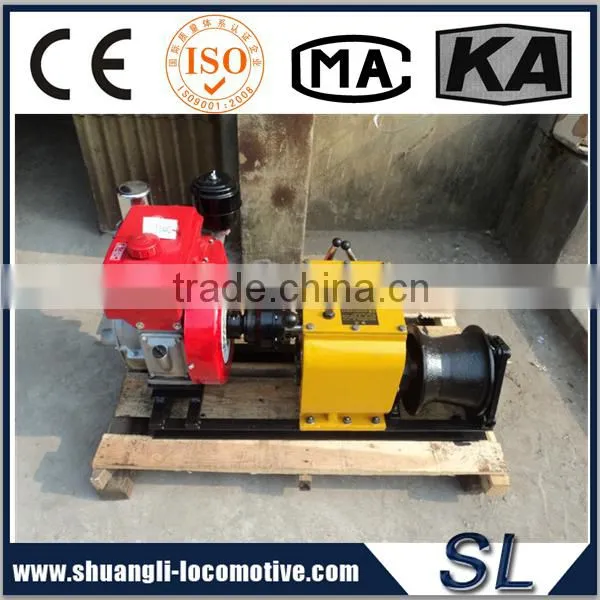 China Factory Gasoline Speedy Petrol 5 Tons Engine Powered Hoist Winch 5 Tons photo-3