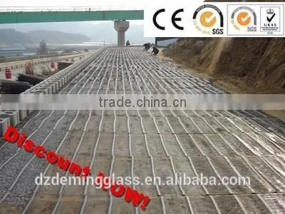 HOT Sale 6m Fiberglass Geogrid for Slope Protection and Road Construction