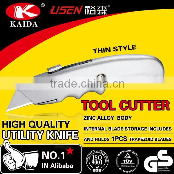 Tool Cutter 2pcs Trapezoid Blade Zinc Alloy Hot Multipurpose Utility Cutter Knife photo-2