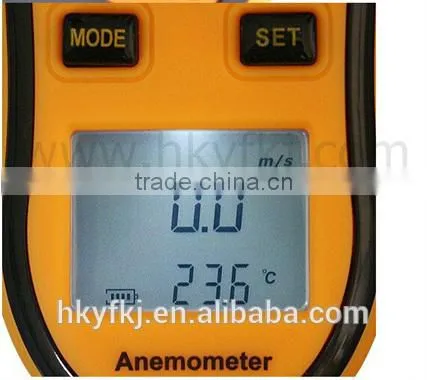 Wind Measuring Instrument Vane Anemometer Thermo Anemometer Portable photo-2
