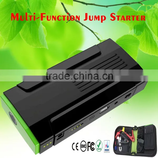 Ultra-thin Jump Starter 16800mAh&13800mAh for 12V Cars Auto Dimming Rearview Mirror