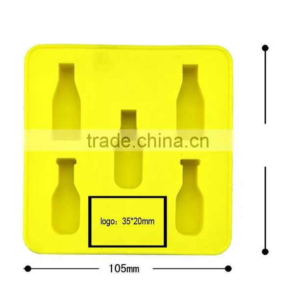 Mini Beer Bottle Shape Custom Ice Tray photo-4