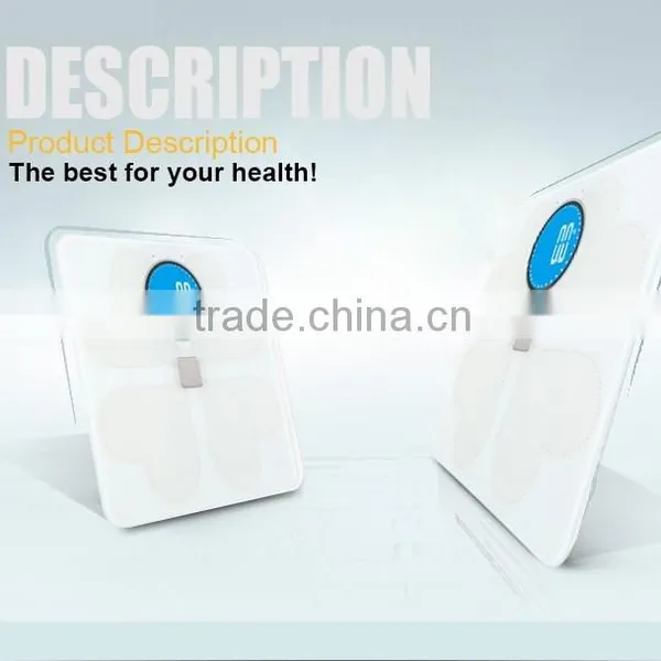 Electronic Body Fat Analyzer Scale for Body Composition Analyze Body Fat, Body Muscle, Water, Bone, BMI,BMR, photo-3