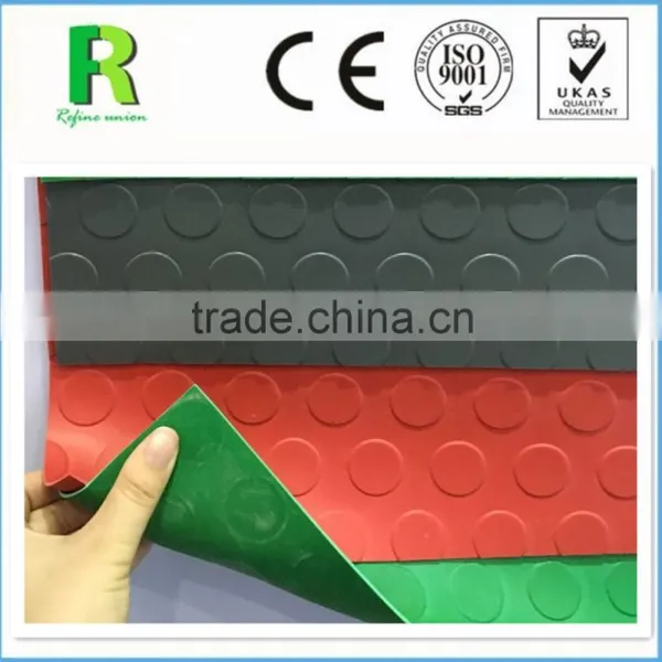 Eco-friendly Anti-slip Plastic PVC Floor Mat, Vinyl Flooring Roll photo-4