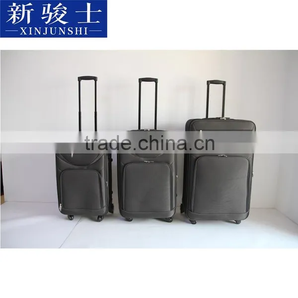 Cheap Luggage Set 3 Piece 600d Travel Trolley Luggage Set With Hot