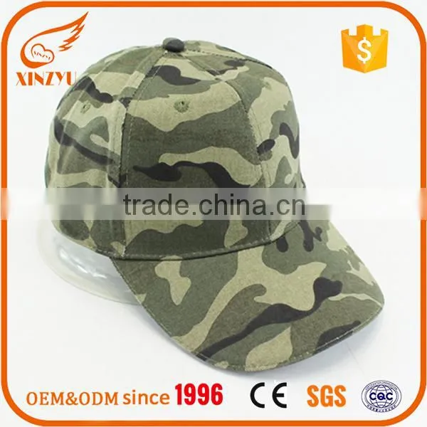 Wholesale 3D Embroidery Camo 6 Panel Baseball Cap Customizable 100% Cotton Baseball Cap Hat photo-3