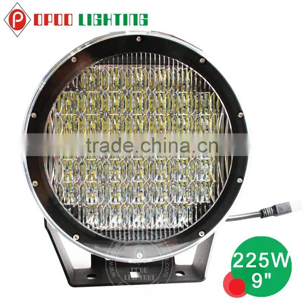 New Arrival Offroad 4x4 Round 9inch 225w Led Driving Light photo-3