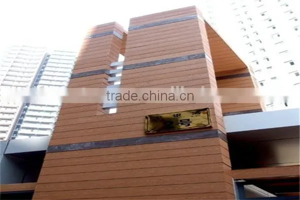 Ballistic and Bullet Resistant Panels Wood Plastic Composite Louver Commercial Bathroom Wall Panels photo-4