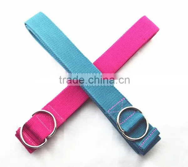 Custom Woven Cotton Straps for Yoga Exercise