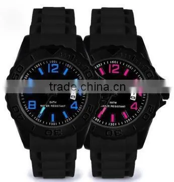 Lovely Item Popular Design Silicone Watches