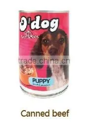 Beef Formula for Dog Canned Dog Food Wet Can Food for Dog Canned Pet Food Wet Pet Food