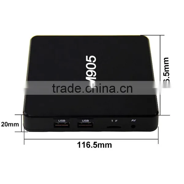 2016 Best Android TV Box Amlogic S905 TV Box 1G RAM 8G ROM HD WIFI 4K2K Video Supported Kodi 16.1 IPTV Box photo-4