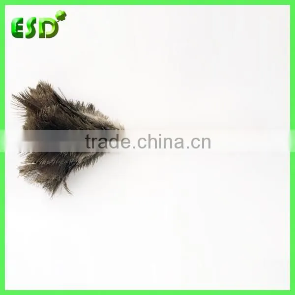 ESD New Bamboo Long Handle Ostrich Feather Brush photo-4