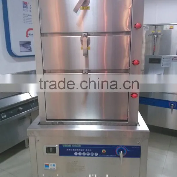 Stainless Steel Electric Steamer/380V Large Stainless Steel Food Steamer Machine photo-3