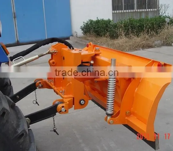 Farm Tractor Front End Loader With Snow Blade photo-2