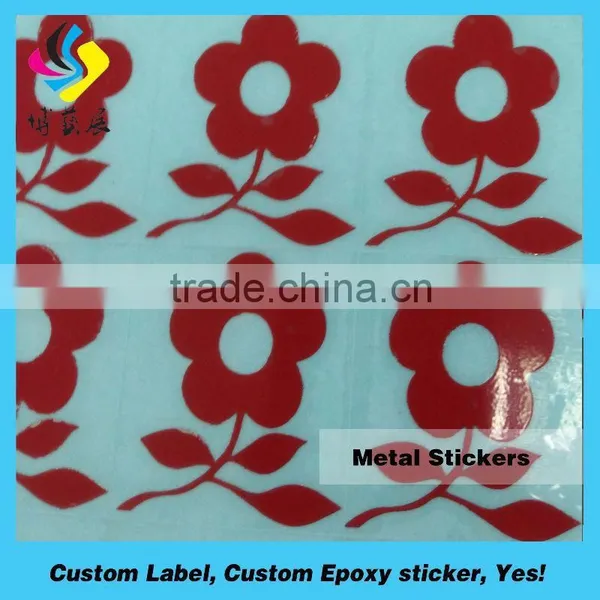 Self Adhesive 3D Metal Separating Nameplate,name Tag Metal Logo Plate photo-4