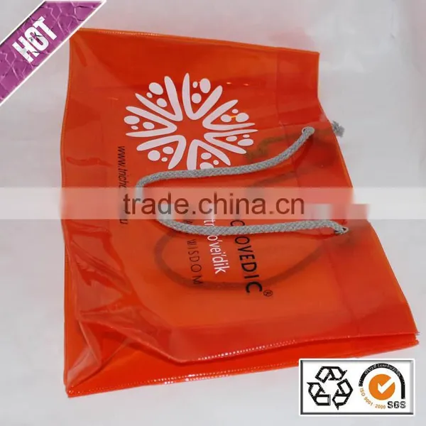Customized Gift Bag PVC Waterproof Shopping Bag Plastic Custom Logo Camping photo-2