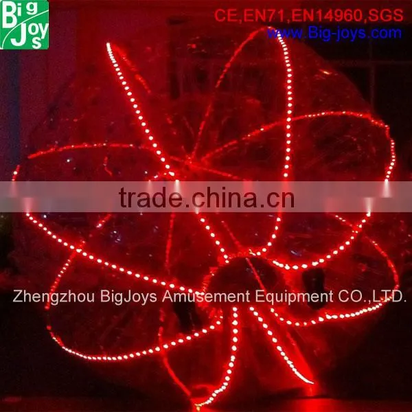 2016 Hot Sale Pvc Inflatable Shinning Zorb Ball photo-6