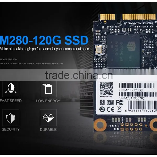 (M280-120GB)Kingdian Brand 560/381 MB/S Highest Performance Mini Pcie SSD MSATA SSD 128g 120gb photo-2
