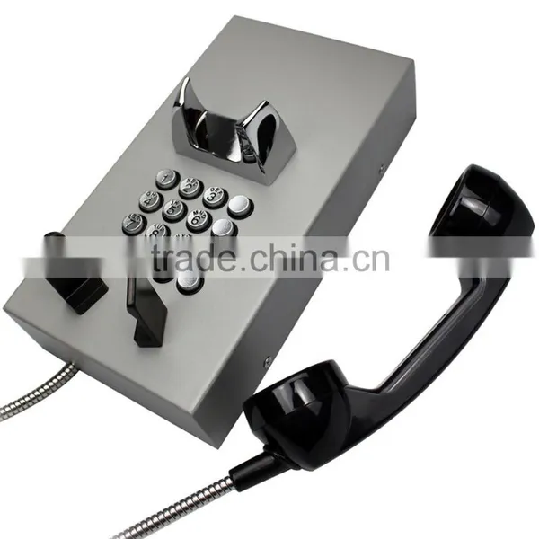 KNTECH Wall Mount Emergency Service Telephone Cold-roll Steel Sheets Waterproof Wall-mounted Telephone KNZD-05 photo-3