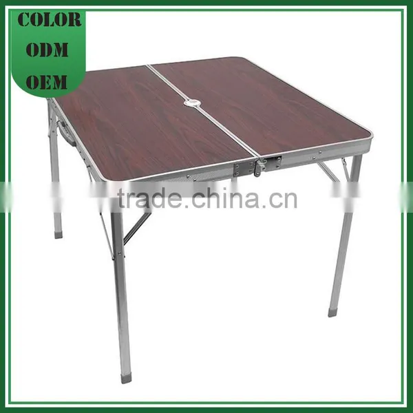 Wholesale High Quality MDF Aluminum Folding Adjustable Outdoor Table photo-5