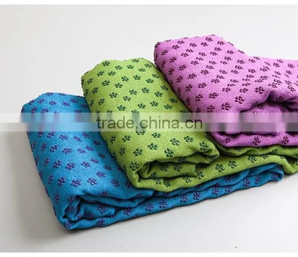 Factory Prie 100% Fibre Yoga Towel Non Slip photo-3