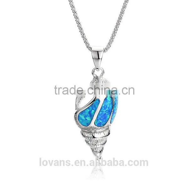 Latest Imitation Jewellery Designs For Blue Opal Stone Pendant Design photo-4
