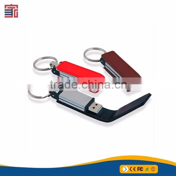 Volume Produce Leather Usb 2.0 Flash Drive photo-4