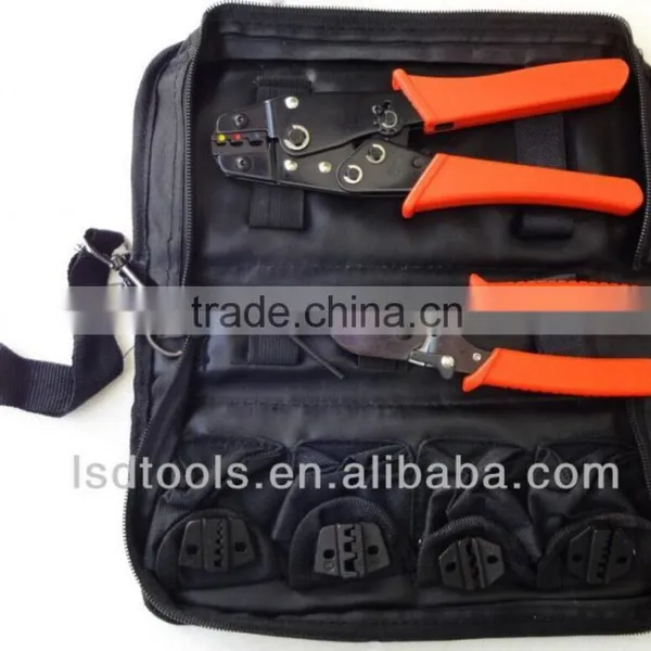 LSD Good Quilty HS-K02C Mini Combination Crimping Tool Set With Cable Cutter,die Set Crimp Tool Set Tool Kit photo-3